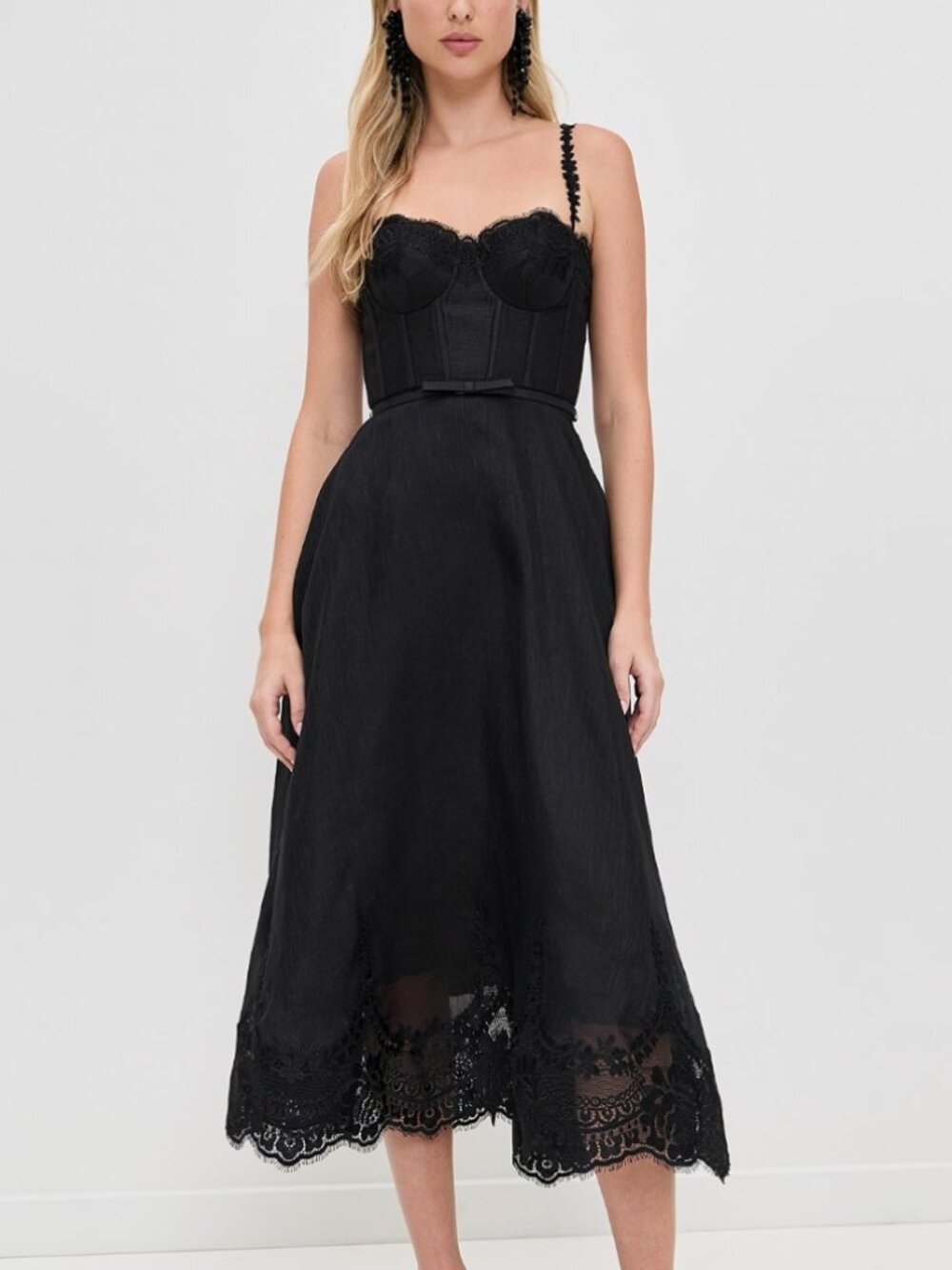 NWT Zimmermann Hypnotic Lace Trim Picnic Dress  Hypnotic Lace Trim Picnic Dress